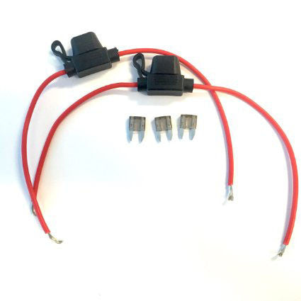Blade Fuse and Inline Blade Fuse Cables (2 Amp, 3 Amp, 5 Amp, 10 Amp, 15 Amp, 20 Amp, 30 Amp, 50 Amp, 60 Amp) by KO Fuse