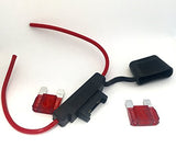 Blade Fuse and Inline Blade Fuse Cables (2 Amp, 3 Amp, 5 Amp, 10 Amp, 15 Amp, 20 Amp, 30 Amp, 50 Amp, 60 Amp) by KO Fuse