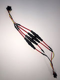 Quick Blow Glass Fuses and Inline Cable Holder Set (0.3A, 0.5A, 1A, 2A, 3A, 5A, 10A)