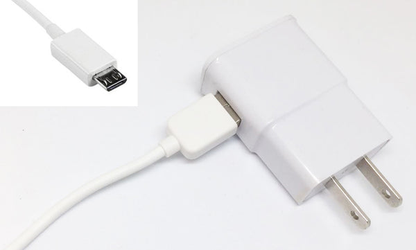 2 Amp Wall Charger (Micro USB or Type C)